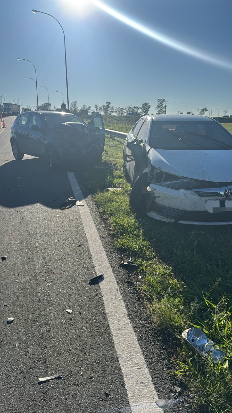Choques en la ruta 60. (Policía)