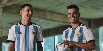 Los jugadores recibieron a Jorge Broun y Alejo Veliz