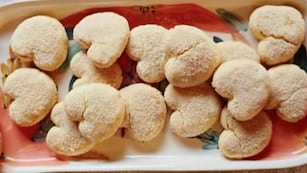 La receta de galletitas de limón sin gluten ni lactosa.
