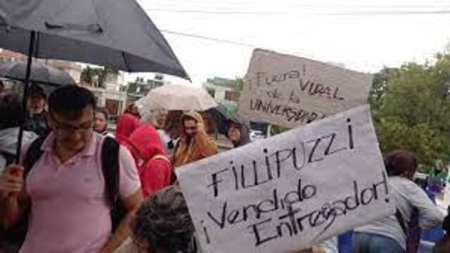 Manifestantes autoconvocados