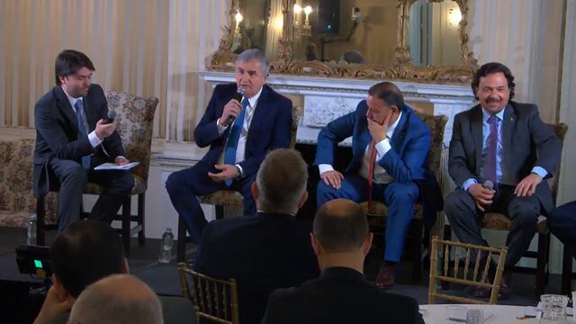 "Tengo la convicción de que es el tiempo de Argentina", dijo el gobernador Morales en su presentación en la Americas Society/Council of the Americas, en Nueva York.