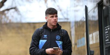 Bruno Zapelli, el talentoso volante de Belgrano, que está muy cerca de llegar a Brasil (Prensa Belgrano).