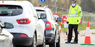 Combate a la pandemia en Inglaterra. (AP)