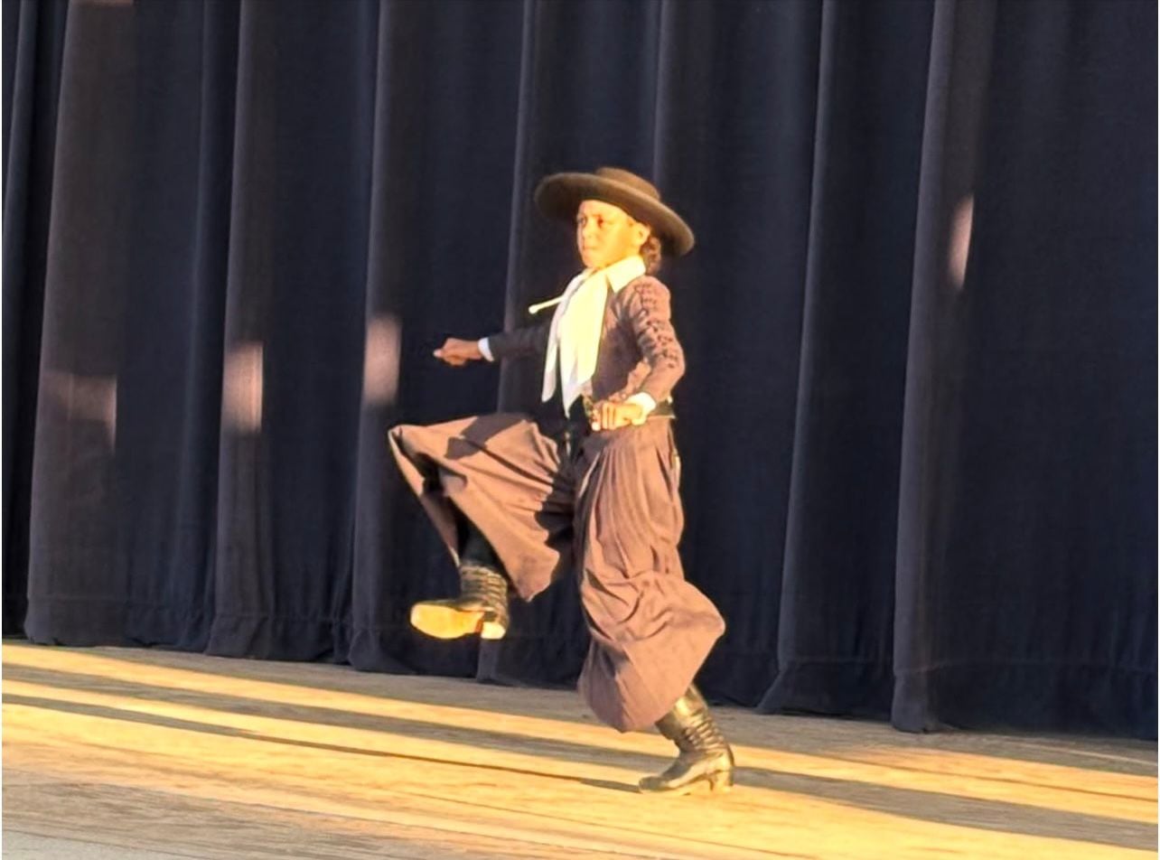 Jeremías Márquez de Arroyito subió al podio en el Festival Nacional de Malambo el Laborde