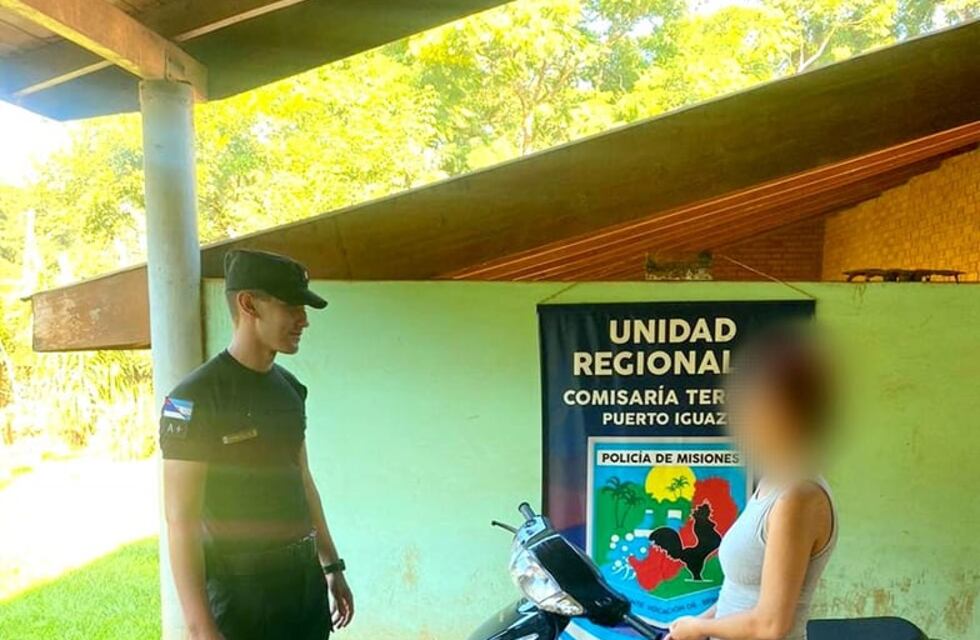 Recuperan en Puerto Iguazú una motocicleta que había sido robada