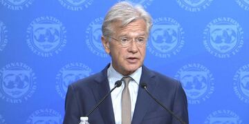 Gerry Rice, vocero del Fondo Monetario Internacional. (IMF)