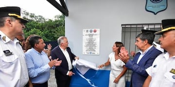 Jaldo inauguró la flamante sede de la DIGEDROP sección Bella Vista.