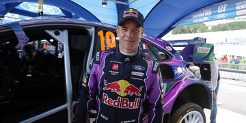 Loeb, nuevo puntero en el Rally de Montecarlo, prueba que ya ganó siete veces.