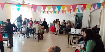 Jornada recreativa organizada por Puentes en la Infancia en Copetonas