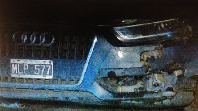 Chocó un móvil policial y estaba alcoholizado.