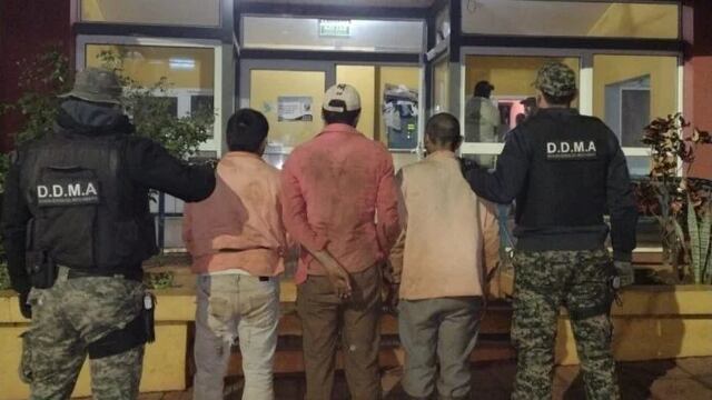 Tres hombres detenidos y armas secuestradas por caza furtiva en Comandante Andresito