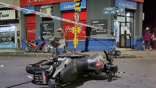 Falleció el conductor de una moto luego de chocar contra una ambulancia