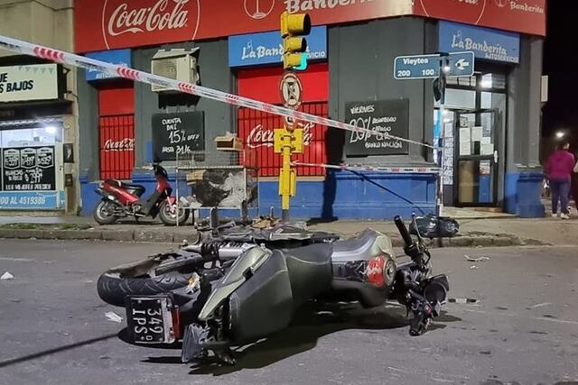 Falleció el conductor de una moto luego de chocar contra una ambulancia