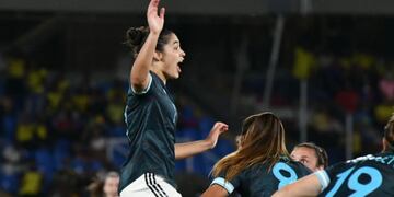 La jugadora mendocina, Chiara Singarella debutó en la Selección Argentina, jugó 5 minutos y marcó el empate ante Colombia  por la fecha FIFA.