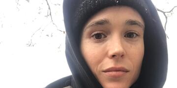 Elliot Page, tras su anunció en las redes. (Foto: Instagram)