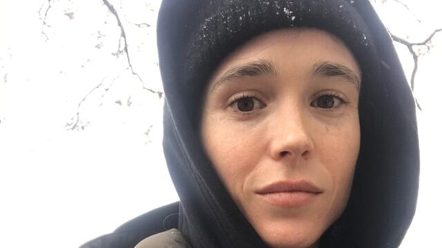 Elliot Page, tras su anunció en las redes. (Foto: Instagram)