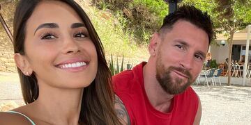 Antonela Roccuzzo y Lionel Messi se fueron de vacaciones a las Islas Baleares.