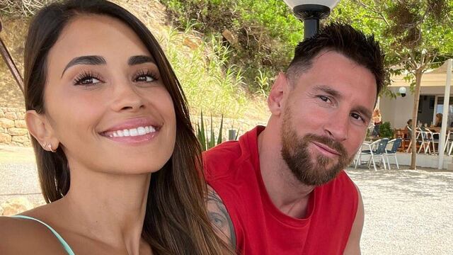 Antonela Roccuzzo y Lionel Messi se fueron de vacaciones a las Islas Baleares.