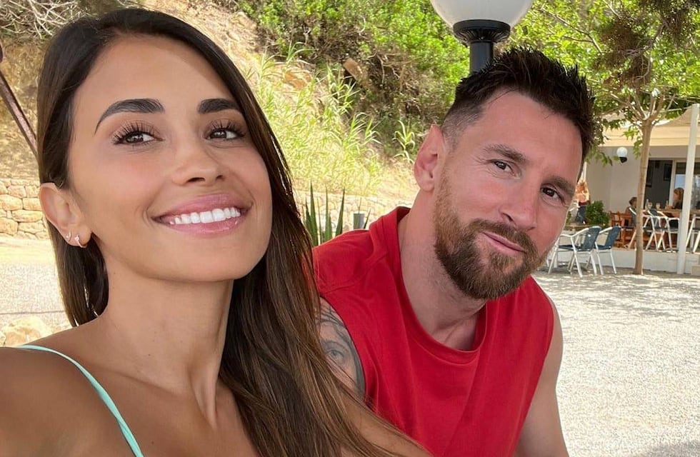 La divertida malla que Lionel Messi usó en Formentera, junto a Antonela Roccuzzo