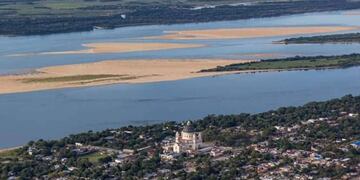 Bajante del río Paraná