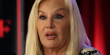 Susana Giménez, conductora de televisión.