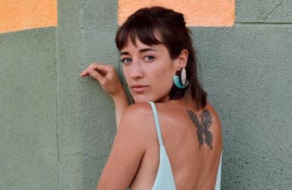 El día que Camila Salazar, la hermana de Luciana, posó en microbikini desde Ibiza