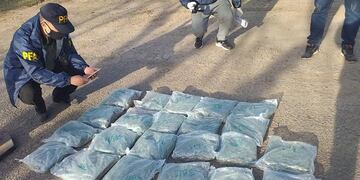 El secuestro de droga se realizó en la provincia de Formosa.