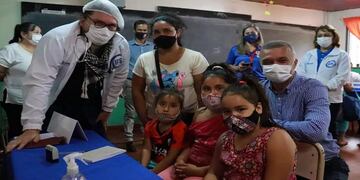 Se realizó un operativo del P.A.S. Interior en Colonia Victoria