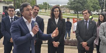 El gerente general de Banco Macro, Juan Parma, llegó a Jujuy para dejar inaugurada la nueva sucursal en el populoso barrio Alto Comedero de la capital provincial.