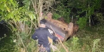 Accidente vial en Alba Posse: dos mujeres lesionadas.