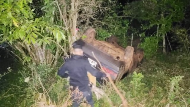 Accidente vial en Alba Posse: dos mujeres lesionadas.