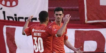 Independiente vence por 1-0 a Huracán con gol de Alan Soñora.
