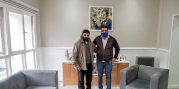 Vuoto mantuvo un encuentro con el presidente de la Fundación “Manos Solidarias