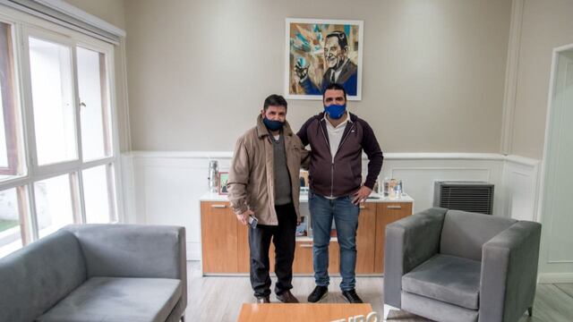 Vuoto mantuvo un encuentro con el presidente de la Fundación “Manos Solidarias