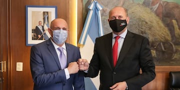 El gobernador llegó el último lunes a Buenos Aires para una ronda de encuentros con diferentes autoridades nacionales.