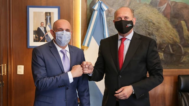 El gobernador llegó el último lunes a Buenos Aires para una ronda de encuentros con diferentes autoridades nacionales.