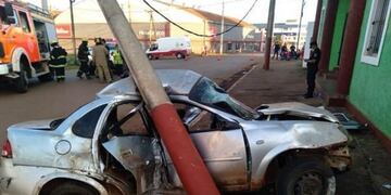 Fue excarcelado el joven que conducía ebrio y protagonizó un accidente en Puerto Iguazú.