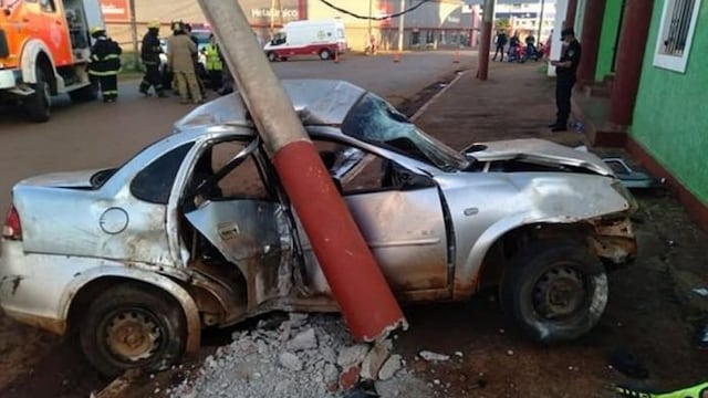 Fue excarcelado el joven que conducía ebrio y protagonizó  un accidente en Puerto Iguazú.