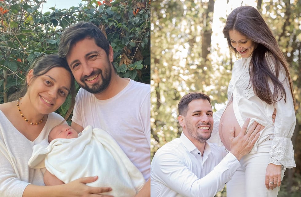 La política rafaelina, con pañales: fueron papás Leonardo Viotti y Juan Senn