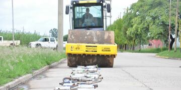 Destrucción de caños de escape