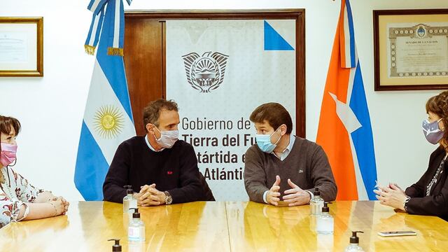 El gobernador Melella recibió al ministro de nación Gabriel Katopodis
