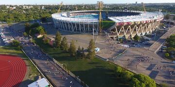 El Kempes será escenario de otro clásico cordobés Belgrano-Talleres. Y este viernes, de la conferencia presentación (La Voz / Archivo).