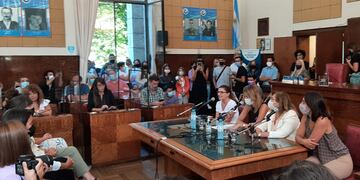 Fue durante el acto oficial por el Día Internacional en el recinto de sesiones del Concejo Deliberante.