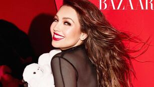 Thalia cumplió 50 años y lo festejó a puro color.