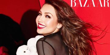 Thalia cumplió 50 años y lo festejó a puro color.