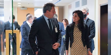 Washington DC- El ministro de Economía, Sergio Massa, volverá a encontrarse con la subdirectora Gerenta del Fondo Monetario Internacional (FMI), Gita Gopinath.
