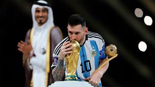 El jugador de Inter Miami se consagró campeón mundial en 2022.