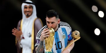 El jugador de Inter Miami se consagró campeón mundial en 2022.