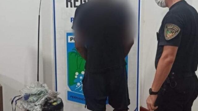 Efectivos policiales detuvieron a un joven en Puerto Iguazú-