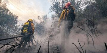 Incendios en El Bolsón.